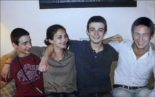 Benoît, Anne, Thomas e Arthur Ligonnès